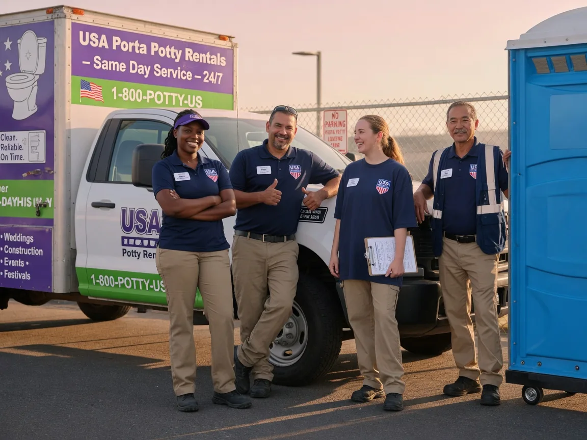 Porta Potty Rental company in Dallas, NC